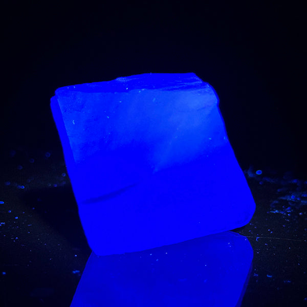 Octahedral Fluorite (UV Reactive)  Natural Mineral Specimen. G #0363