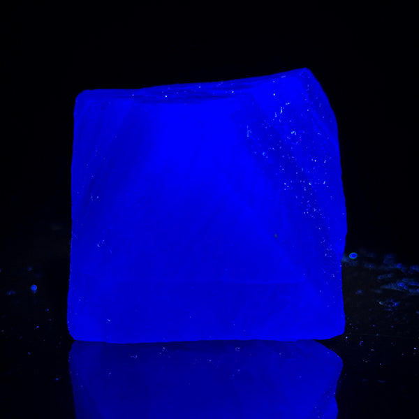 Octahedral Fluorite Natural (UV Reactive) Mineral Specimen. G #0367