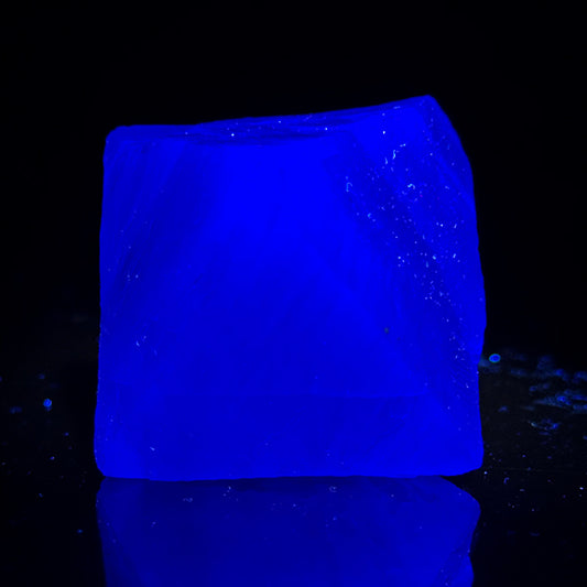 Octahedral Fluorite Natural (UV Reactive) Mineral Specimen. G #0367