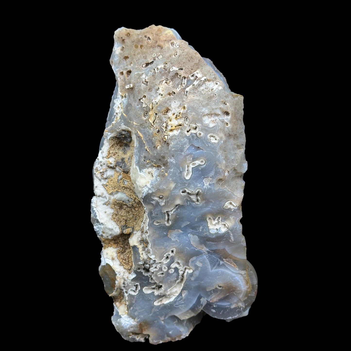 Botryoidal Agatized Chalcedony Natural Mineral Specimen. G #0413