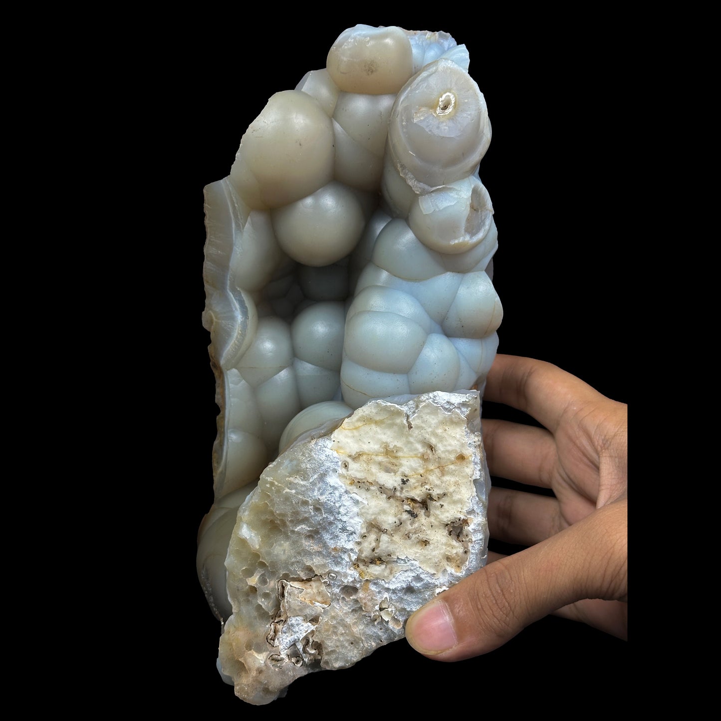 Botryoidal Agatized Chalcedony Natural Mineral Specimen. G #0413