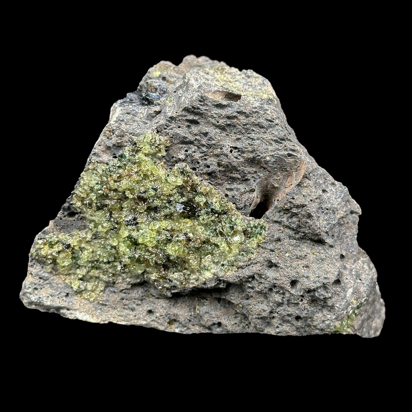 Peridot Cluster Natural Mineral Specimen. G #0415
