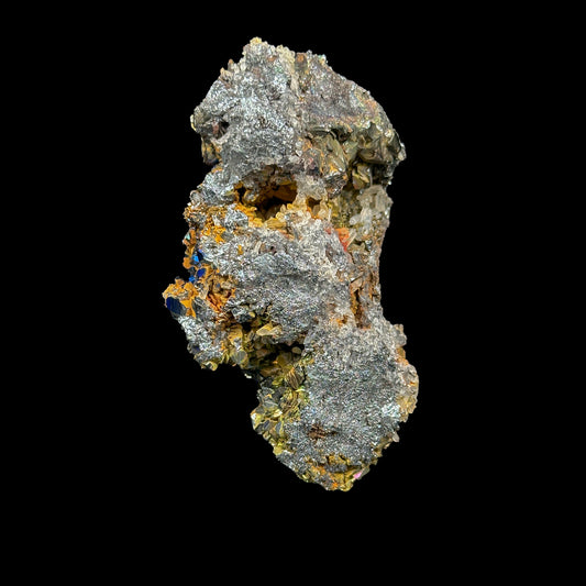 Extremely Rare Iridescent Hematite with quartz Natural Mineral Specimen. G #0423
