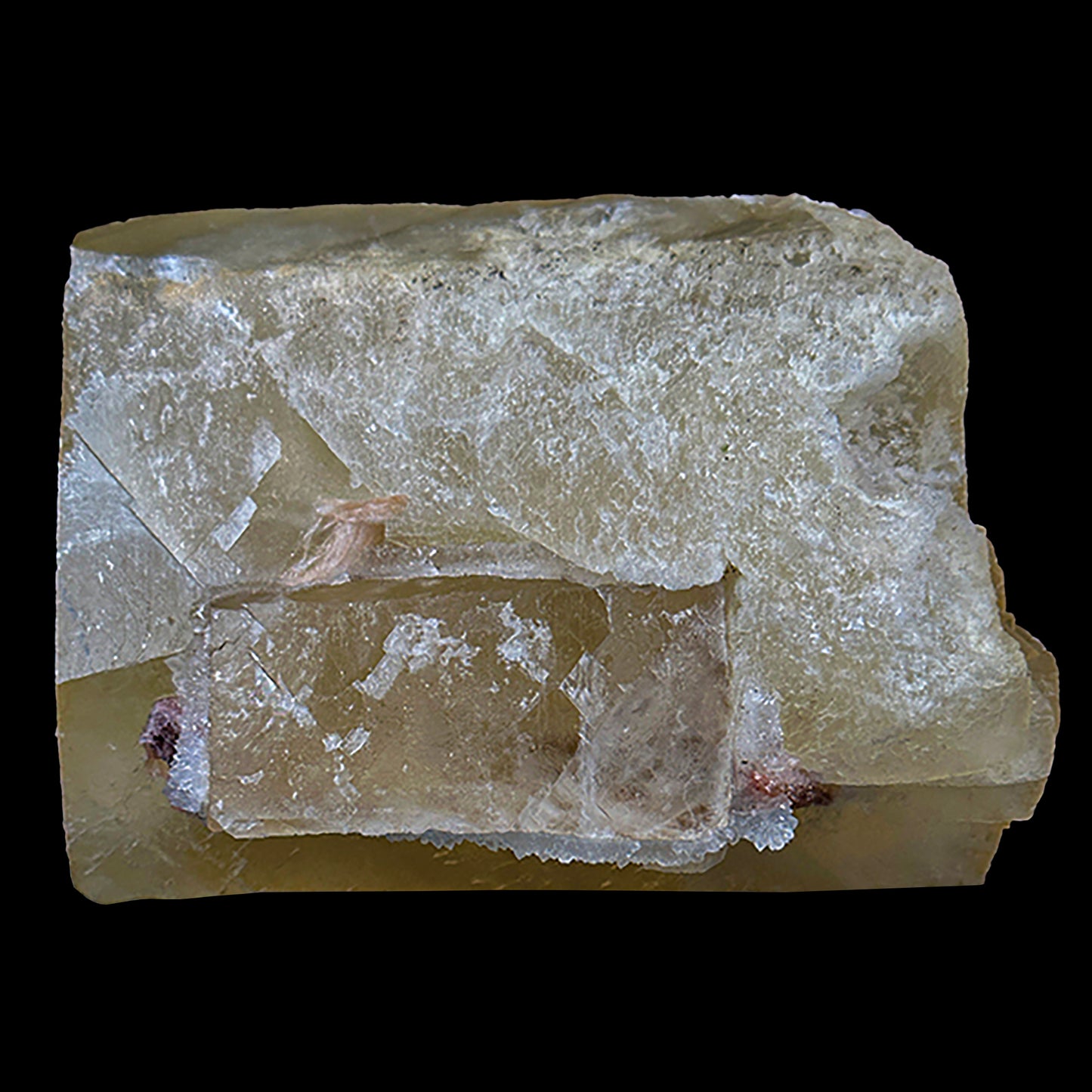 Super Rare Chabazite with Calcite Natural Mineral Specimen. G #0424