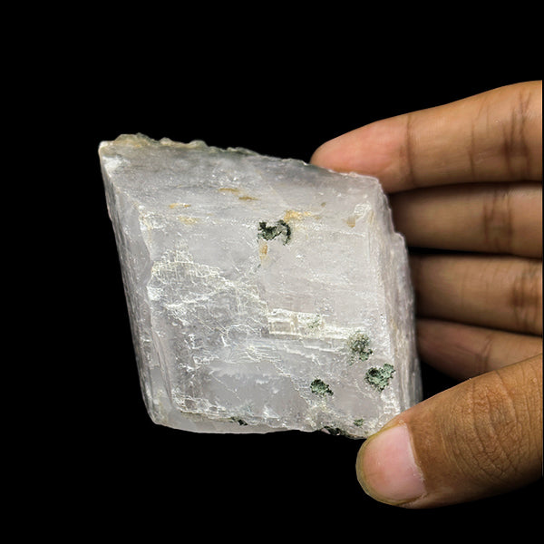 Calcite With mm Quartz (UV Reactive)Natural Mineral Specimen. G #0433
