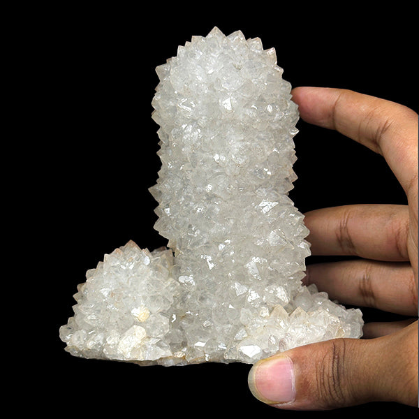 Quartz With Stalactite Natural Mineral Specimen. G #0435