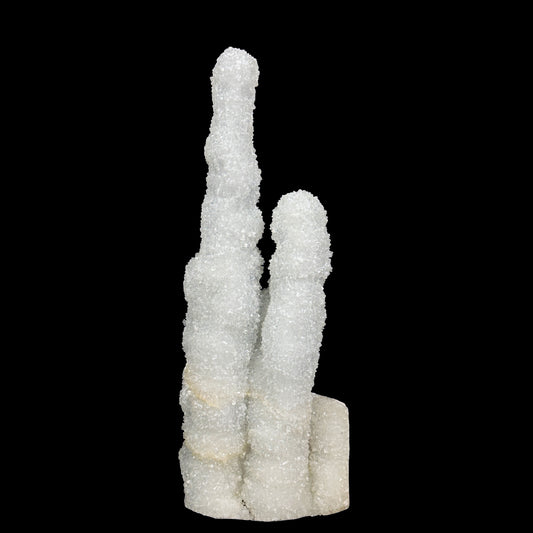 Chalcedony With mm Quartz And Coral Natural Mineral Specimen. G #0437