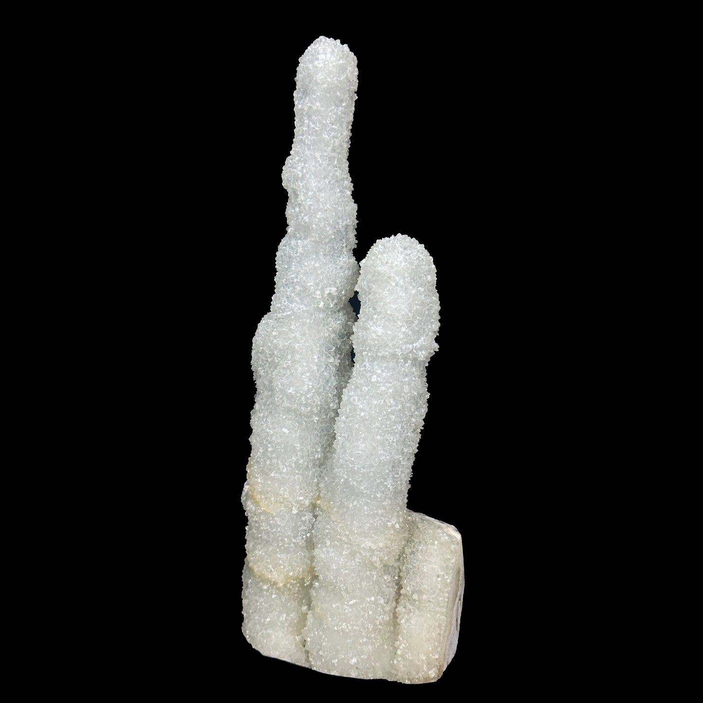 Chalcedony With mm Quartz And Coral Natural Mineral Specimen. G #0437