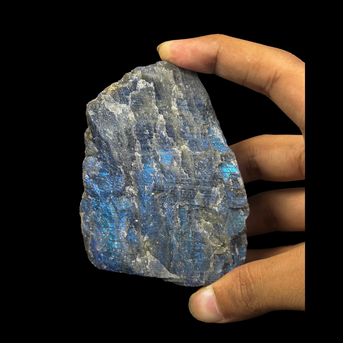 Labrodorite With Amazing Shine Natural Mineral Specimen. G #0438