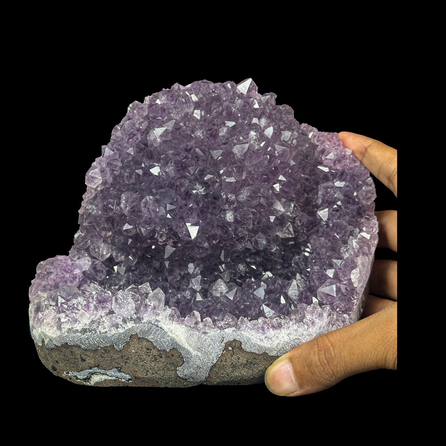 Dark Purple Amethyst Natural Mineral Specimen. G #0436
