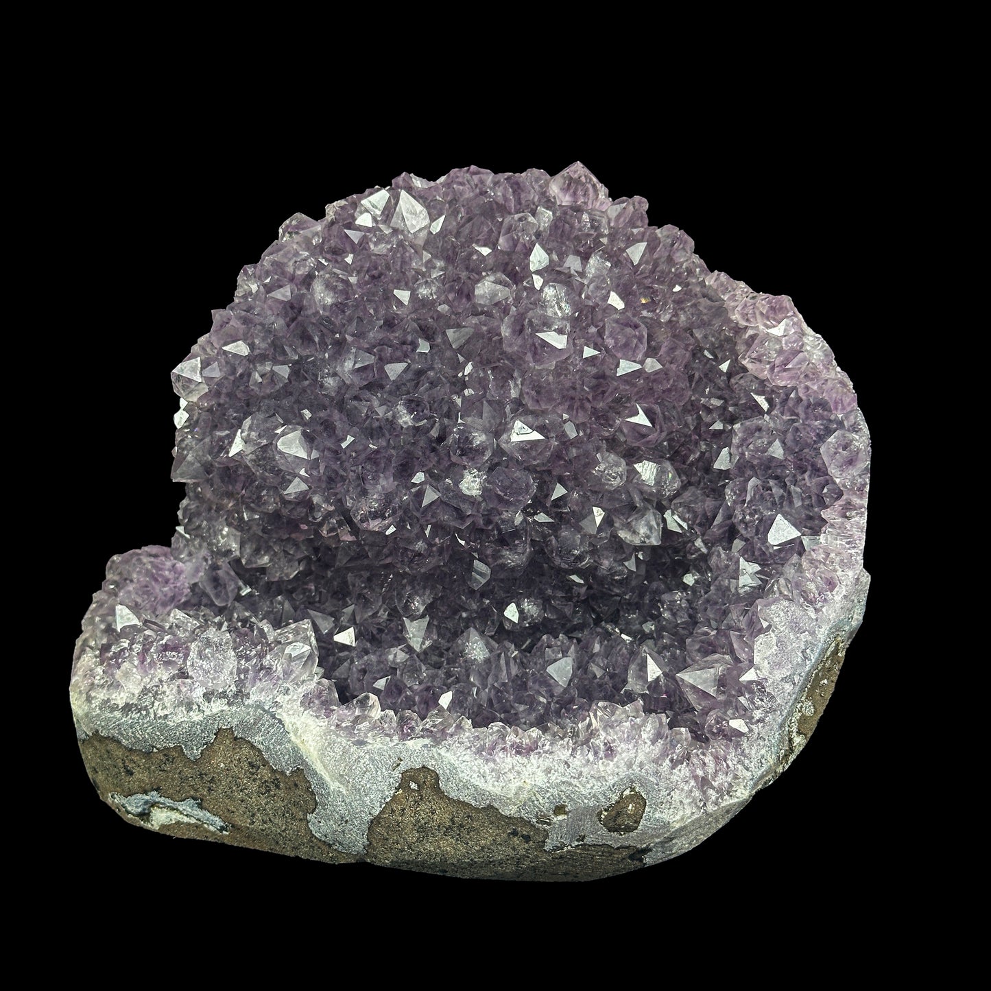 Dark Purple Amethyst Natural Mineral Specimen. G #0436