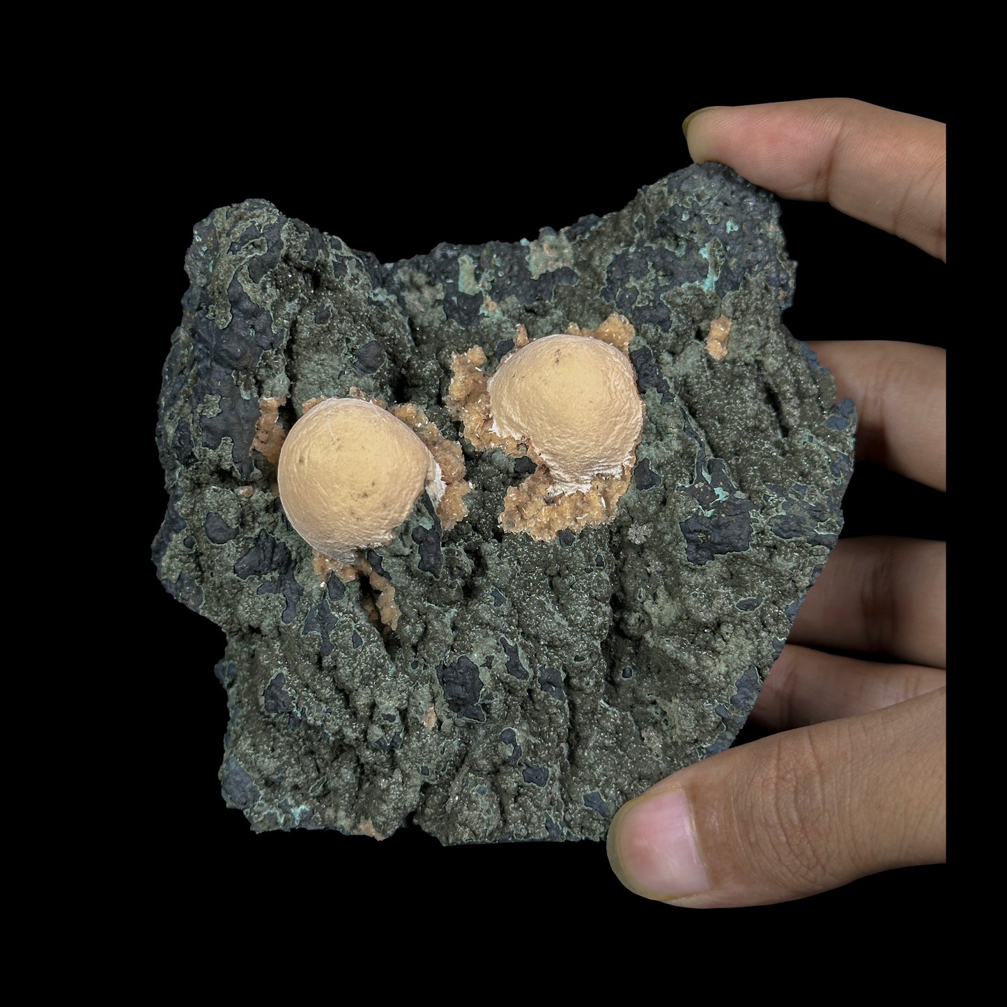 Thomsonite With Julgoldite Natural Mineral Specimen. G #0442