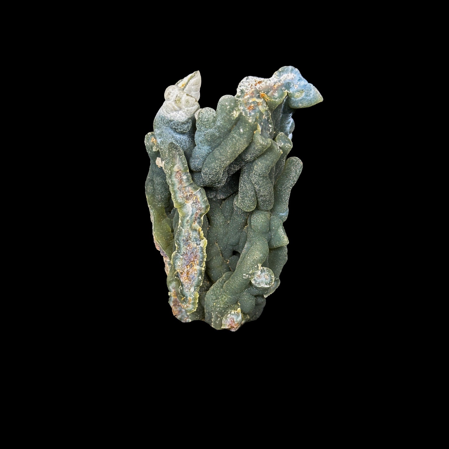 Green chalcedony Natural Mineral Specimen. G #0440