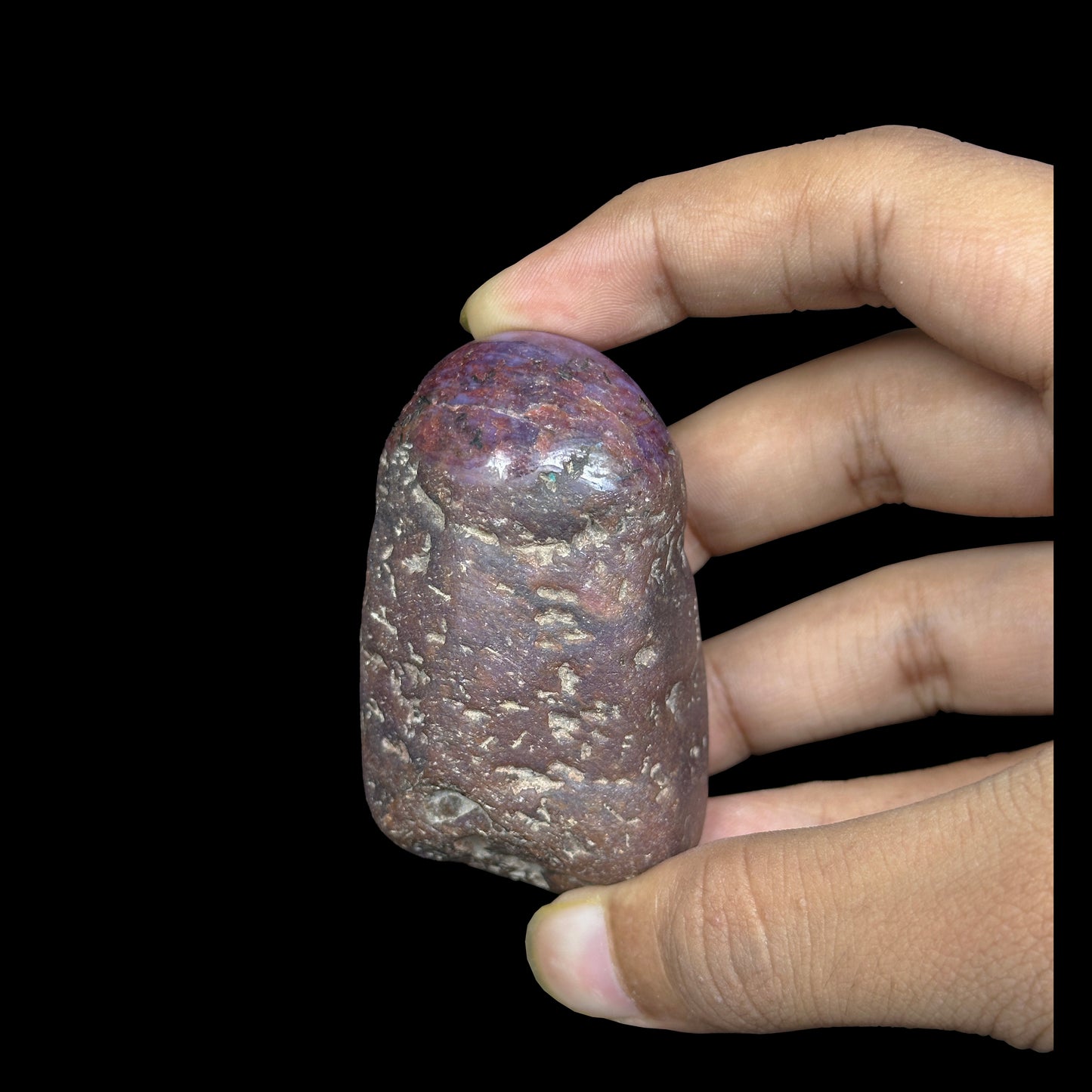Bullet Ruby (UV Reactive) Natural Mineral Specimen. G #0434