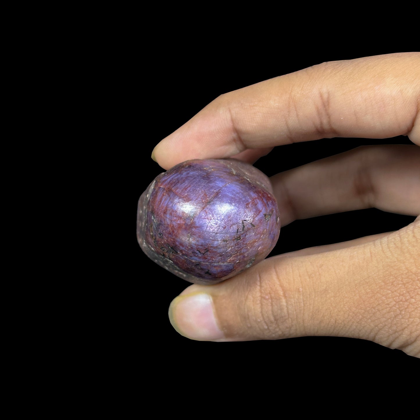 Bullet Ruby (UV Reactive) Natural Mineral Specimen. G #0434