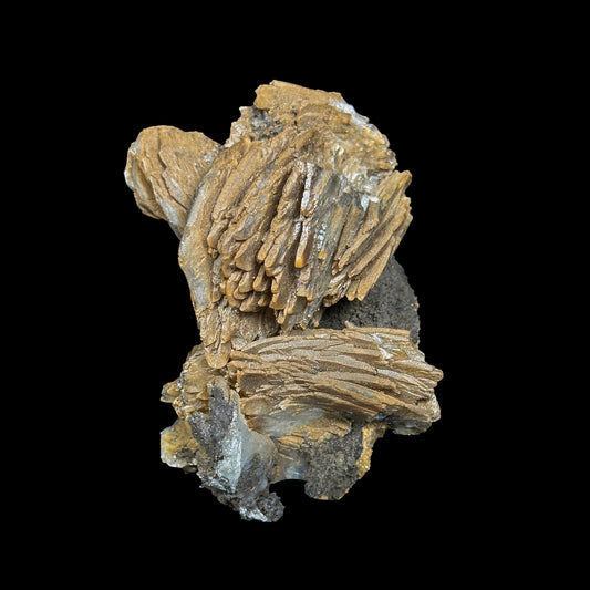 Barite With Hematite Natural Mineral Specimen. G #0458