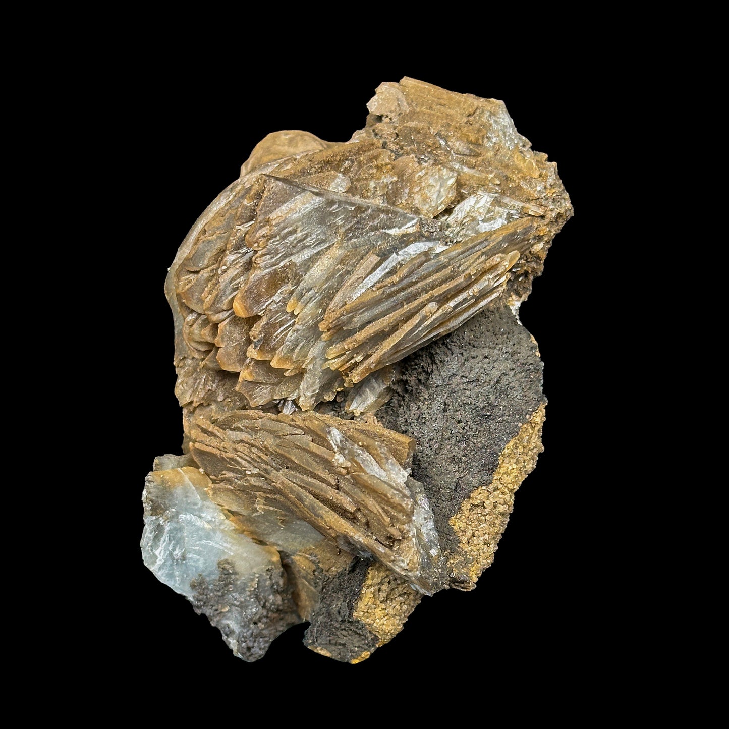 Barite With Hematite Natural Mineral Specimen. G #0458
