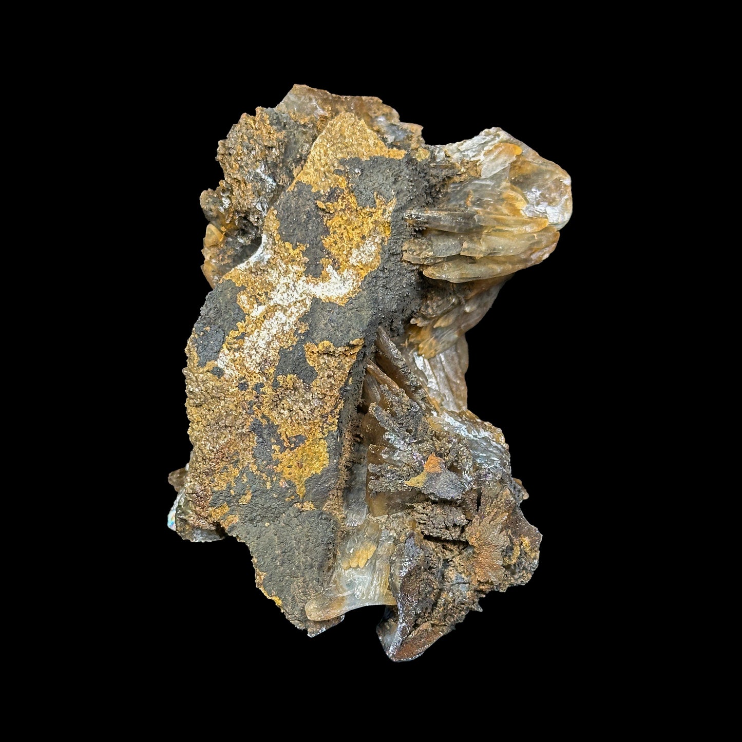 Barite With Hematite Natural Mineral Specimen. G #0458