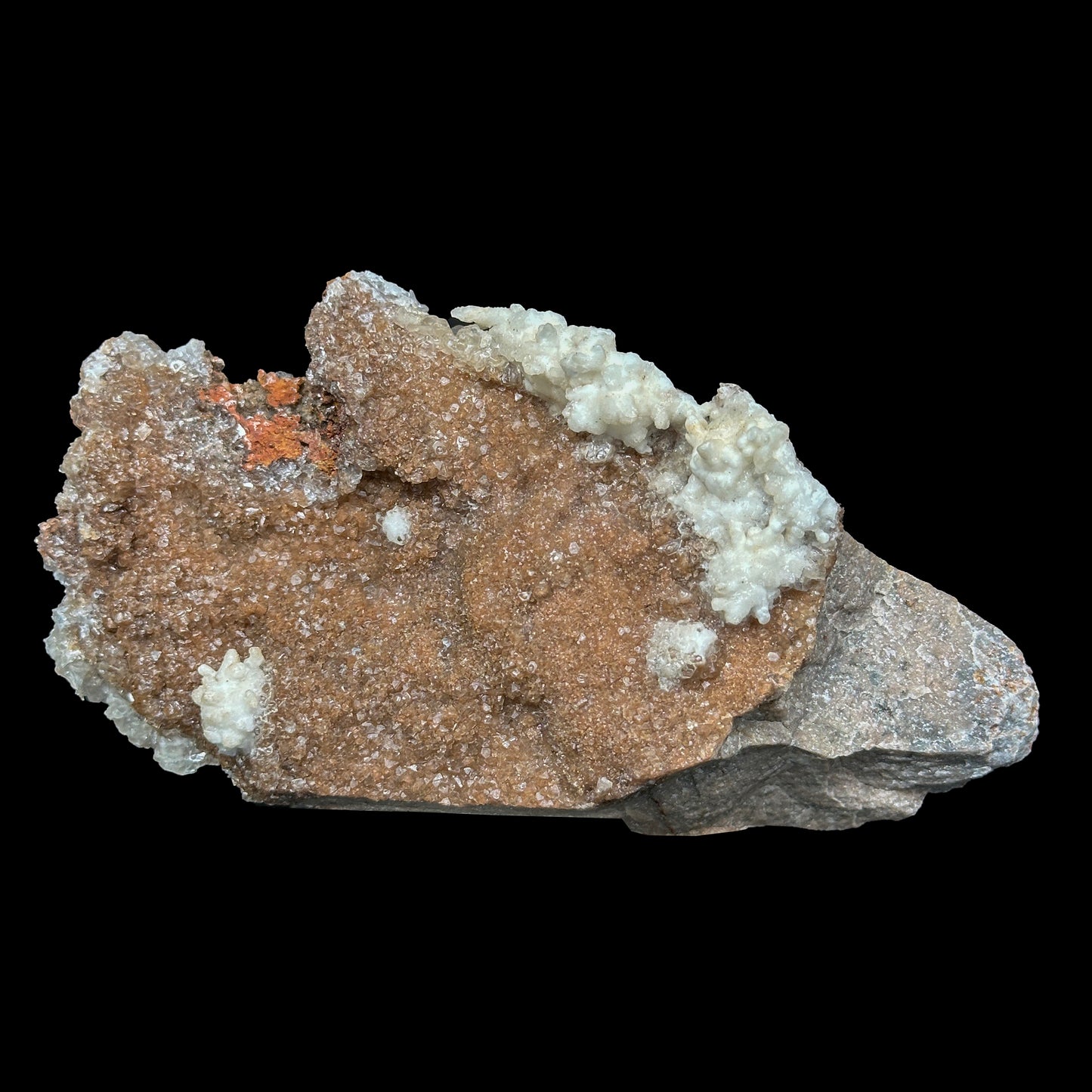 Rare Calcite with Adamite and Rossesite (UV Reactive) Natural Mineral Specimen. G #0463