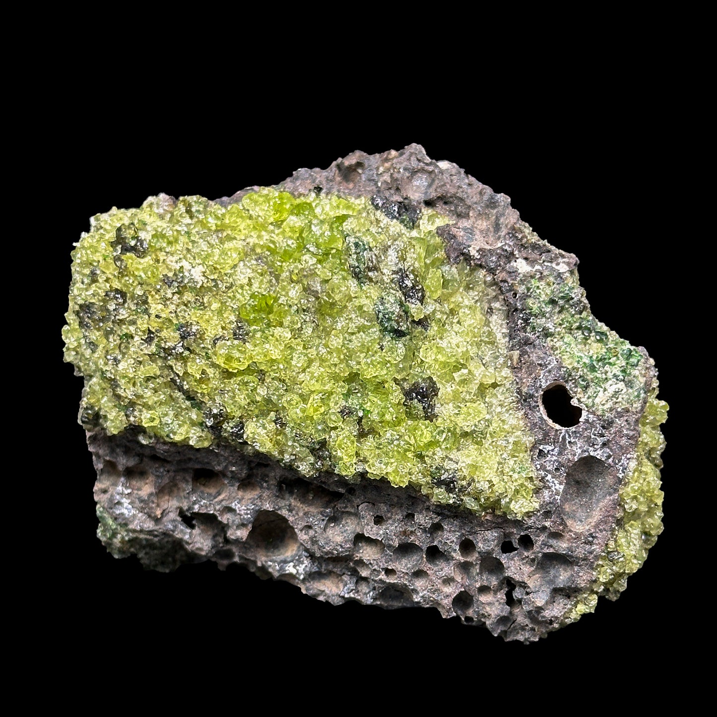 Peridot Cluster Natural Mineral Specimen. G #0477