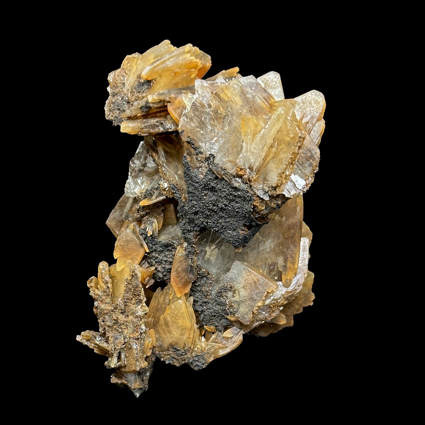 Barite With Hematite Natural Mineral Specimen. G #0473