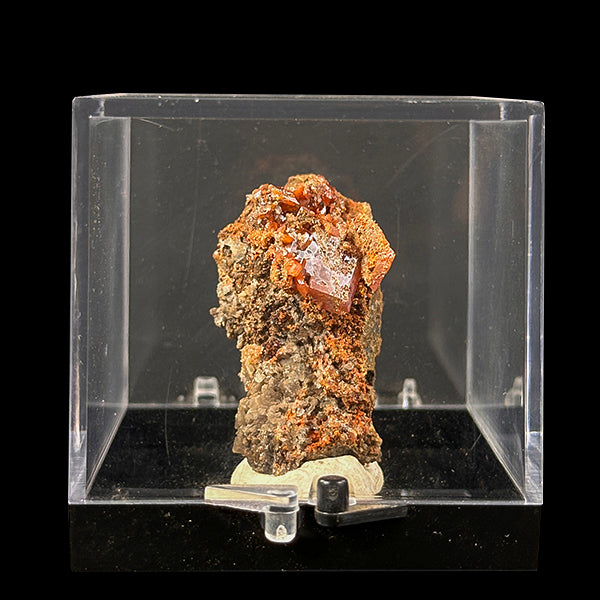 Rare Orange Wulfenite Natural Mineral Speciman G #0487