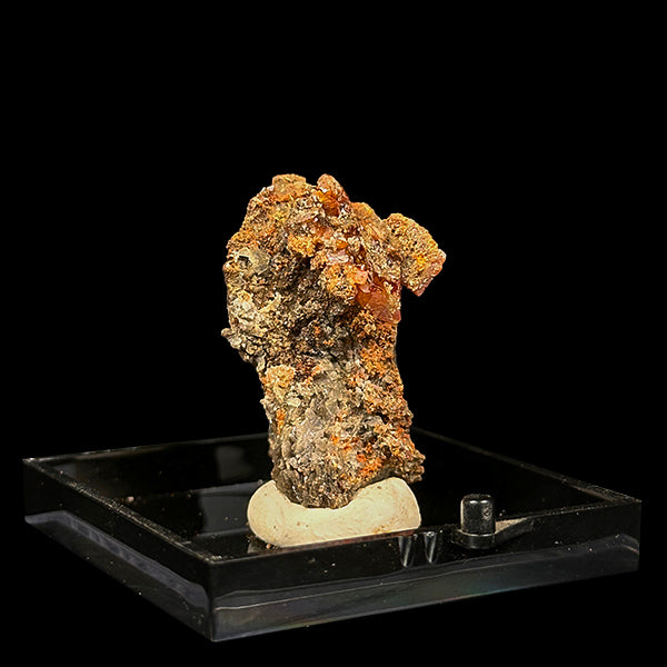 Rare Orange Wulfenite Natural Mineral Speciman G #0487