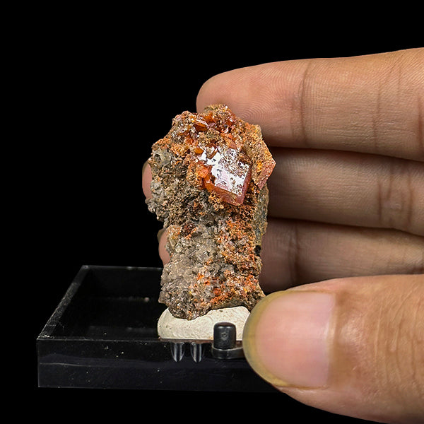 Rare Orange Wulfenite Natural Mineral Speciman G #0487