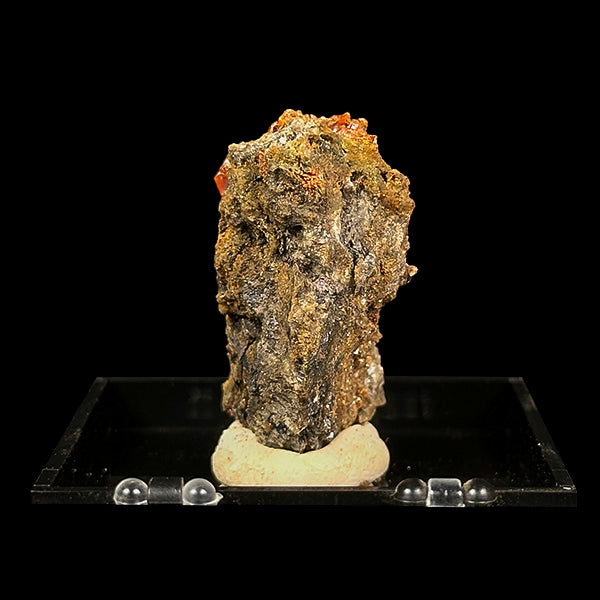 Rare Orange Wulfenite Natural Mineral Speciman G #0487
