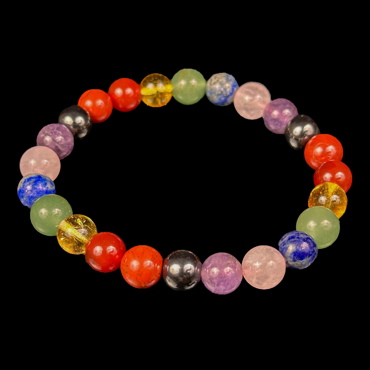 7 chakra Bracelet 8 MM