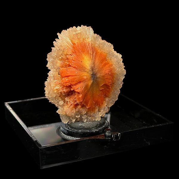 Sunflower Scolecite With Chalcedony Natural Minaral Specimen G #0505