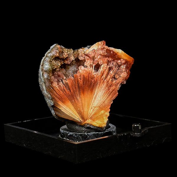Scolecite With Chalcedony Natural Minaral Specimen G #0504