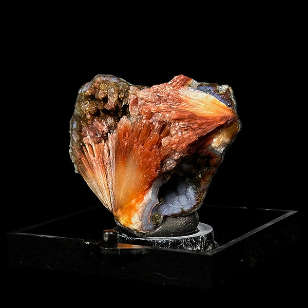 Scolecite With Chalcedony Natural Minaral Specimen G #0504