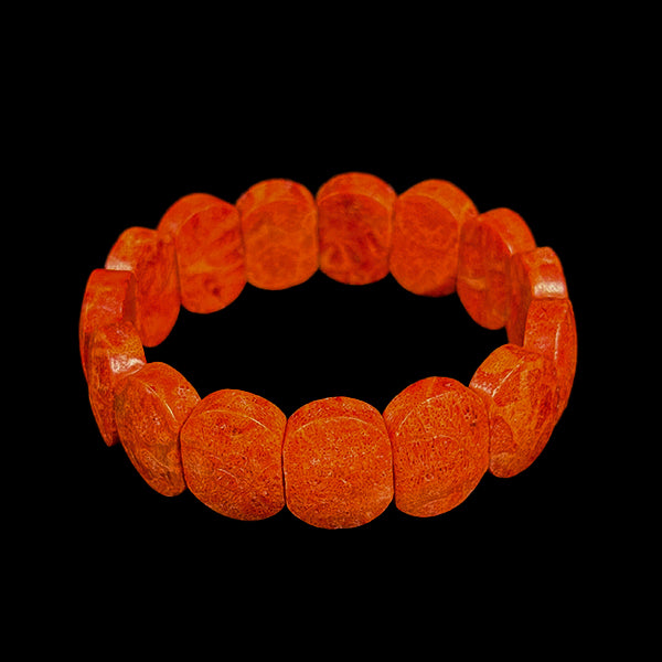 Coral Bracelet Free Form.