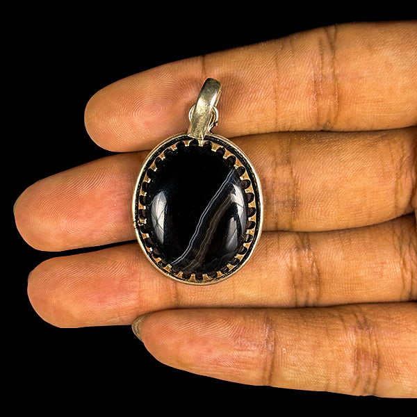 Natural Sulemani Hakik Healing Pendant