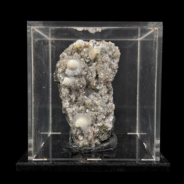Okenite With Mesolite and Heulandite Natural Mineral Specimen. G #0553