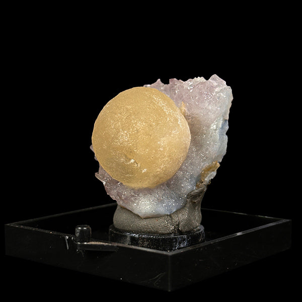Fluorite With Amethyst (UV Reactive) Natural Mineral Specimen. G #0537
