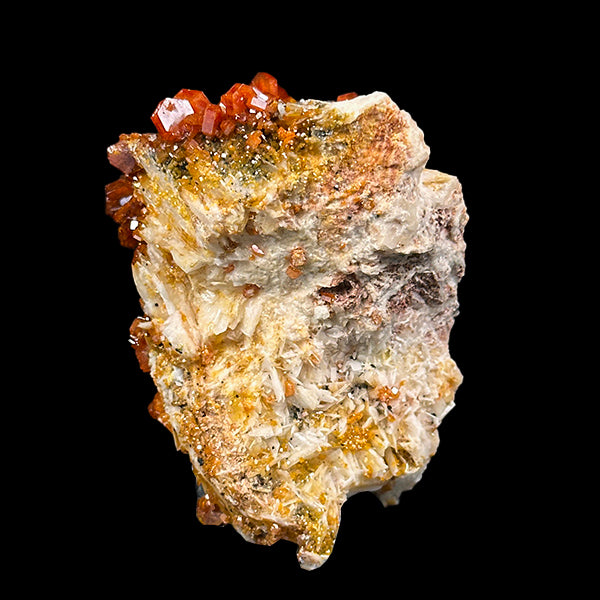 Dark Red Vanadinite Cluster Natural Mineral Specimen. G #0535