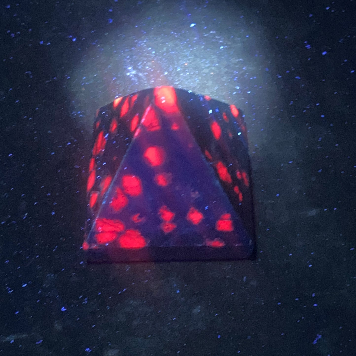 Ruby with Zoisite Pyramid  G #0346