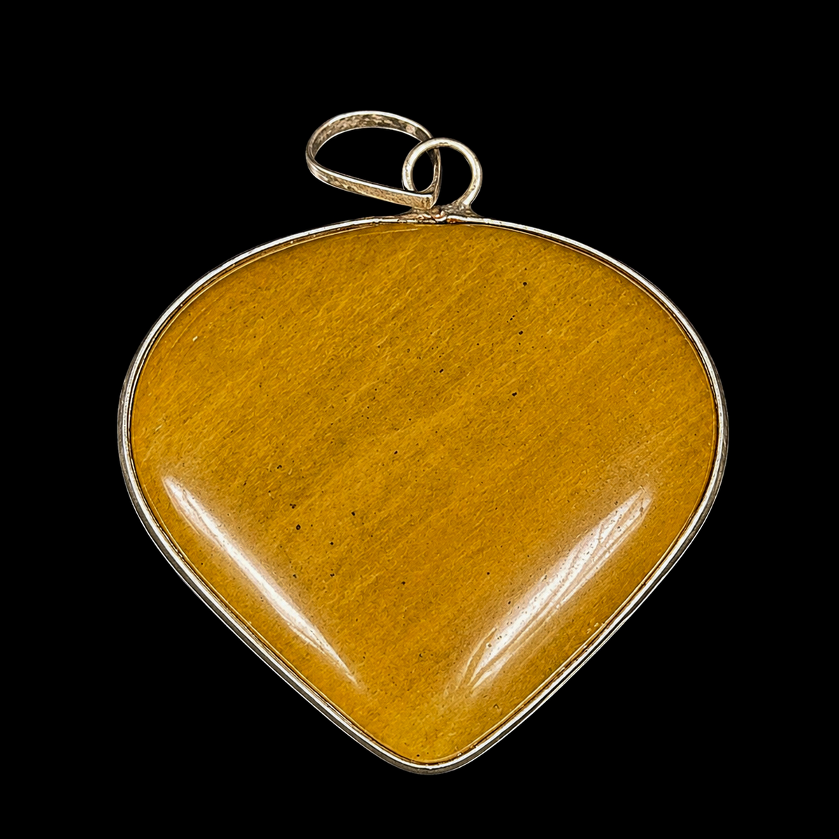 Natural Yellow Aventurine Pendant | Genuine Crystal Pendent.