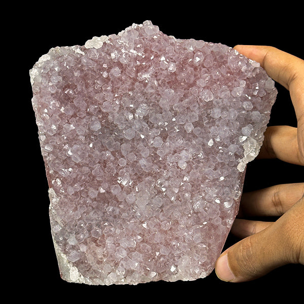 Free Standing Chalcedony With Quartz Natural Mineral Specimen G #0565