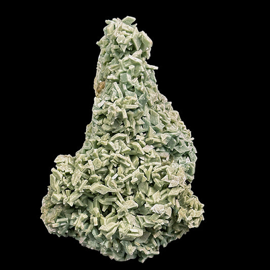 Marshy Green Heulandite Natural Mineral Specimen G #0566