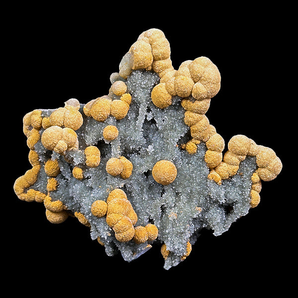 Gyrolite Coated With Chalcedony Natural Mineral Specimen G #0568
