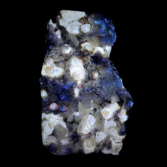 Calcite With Heulandite And Stilbite Natural Mineral Specimen G #0567
