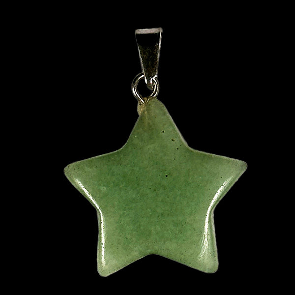 Jade Star Pendant | Genuine Crystal Pendent.