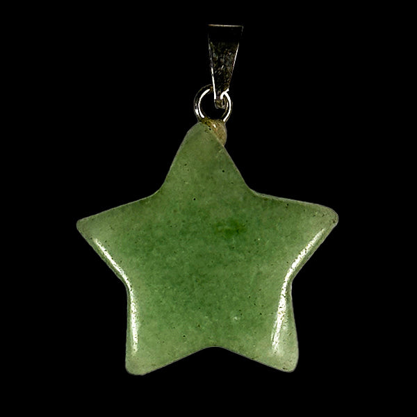 Jade Star Pendant | Genuine Crystal Pendent.