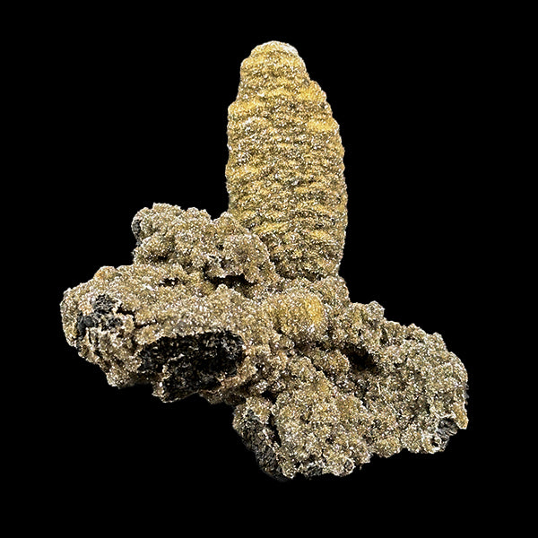 Heulandite With Coated Calcite Natural Mineral Specimen. G #0580