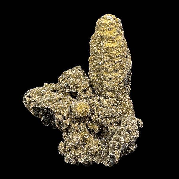 Heulandite With Coated Calcite Natural Mineral Specimen. G #0580