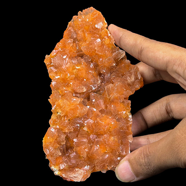 Orange Heulandite Natural Mineral Specimen G #0577