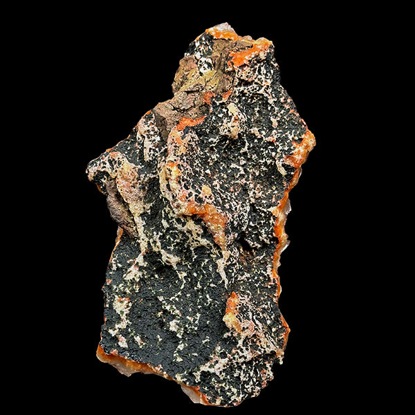 Orange Heulandite Natural Mineral Specimen G #0577